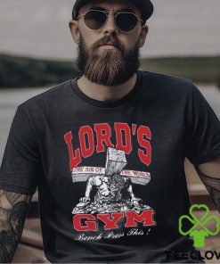 Rare Vintage Lords Gym Shirt Jesus Bodybuilder T Shirt