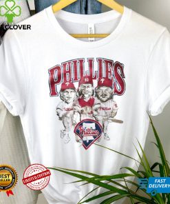 Rare Vintage Phillies caricature 90's Sweater shirt Baseball MLB t shirt tee