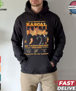 Rascal Flatts 25th Anniversary 1999 2024 Life Is A Highway Tour Signatures Shirt
