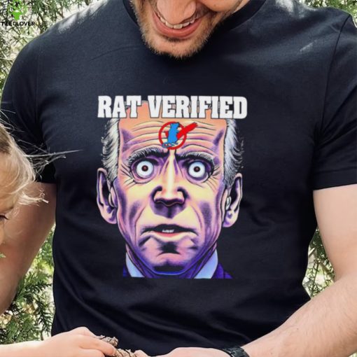 Rat Verified Anti Joe Biden Shirt