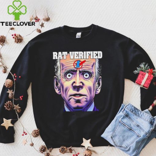 Rat Verified Anti Joe Biden Shirt