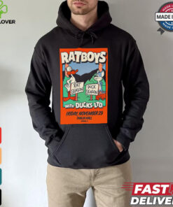 RatBoys With Ducks LTD On November 29 2024 In Chicago IL Tour Poster Shirt