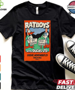 RatBoys With Ducks LTD On November 29 2024 In Chicago IL Tour Poster Shirt 1 RatBoys With Ducks LTD On November 29 2024 In Chicago IL Tour Poster Shirt