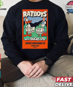 RatBoys With Ducks LTD On November 29 2024 In Chicago IL Tour Poster Shirt 3 RatBoys With Ducks LTD On November 29 2024 In Chicago IL Tour Poster Shirt