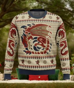 Rathalos Monster Hunter Men's Ugly Christmas Sweater
