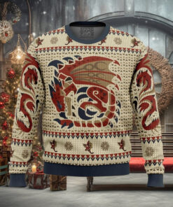 Rathalos Monster Hunter Men's Ugly Christmas Sweater