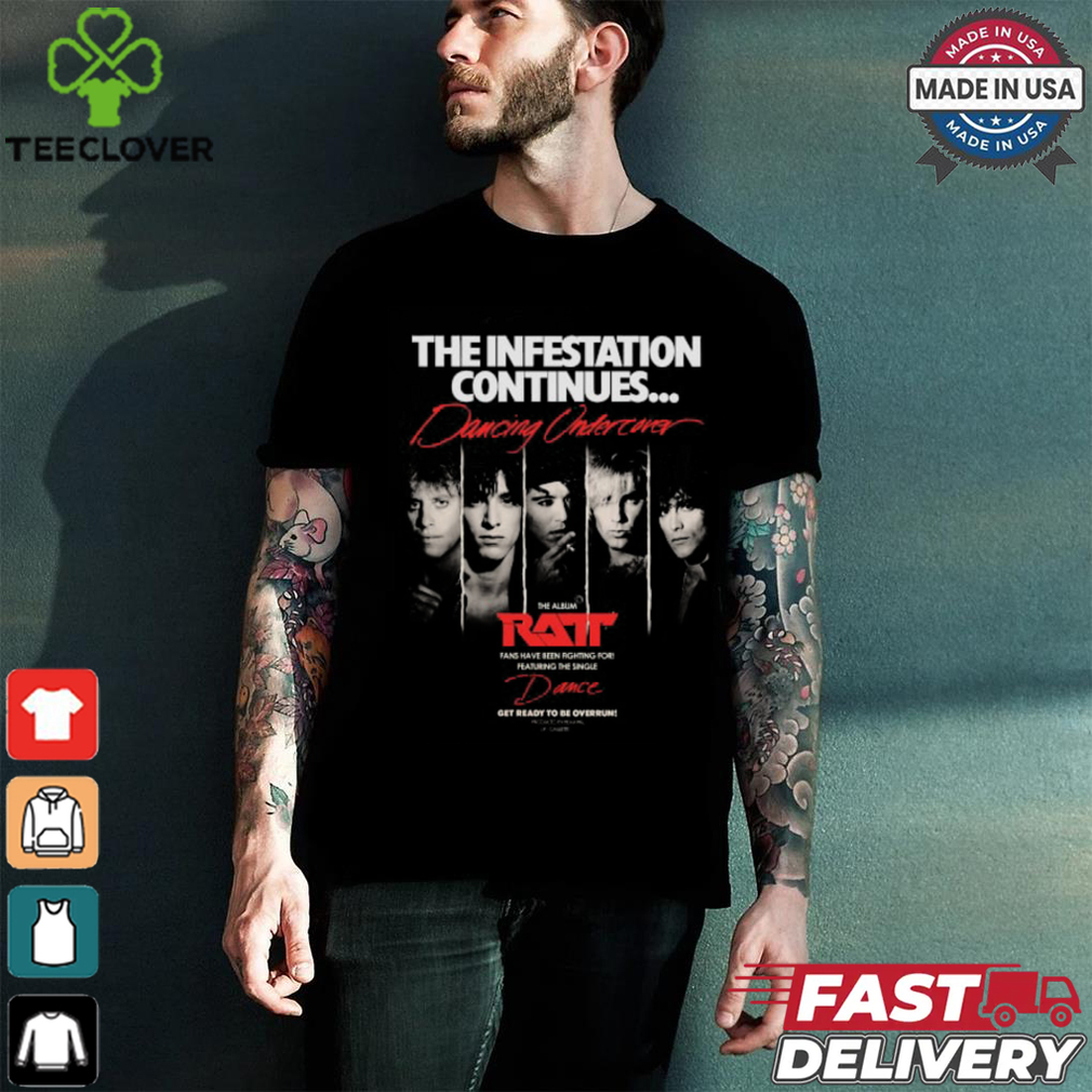 Ratt Dancing Undercover T Shirt Ratt Dancing Undercover T Shirt