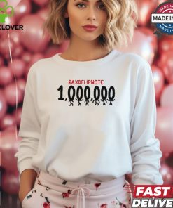 Raxdflipnote One Million T Shirt