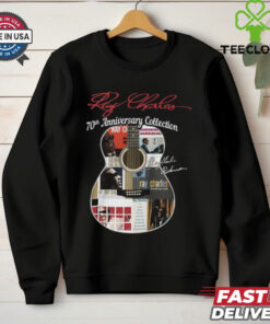 Ray Charles 70th Anniversary Collection Signature Guitar Shirt