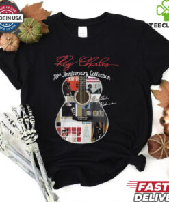 Ray Charles 70th Anniversary Collection Signature Guitar Shirt