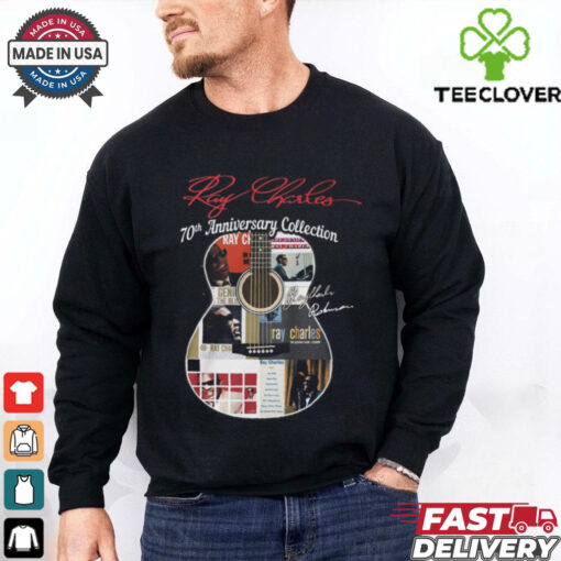 Ray Charles 70th Anniversary Collection Signature Guitar Shirt