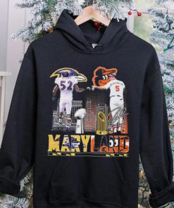 Ray Lewis And Brooks Robinson Maryland Sports Teams Signatures Shirt 2 Ray Lewis And Brooks Robinson Maryland Sports Teams Signatures Shirt