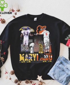 Ray Lewis And Brooks Robinson Maryland Sports Teams Signatures Shirt 7 Ray Lewis And Brooks Robinson Maryland Sports Teams Signatures Shirt