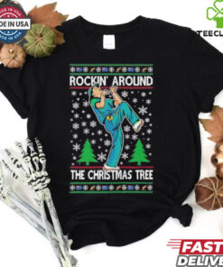 Raygun Rockin Around The Christmas Tree Ugly Christmas shirt