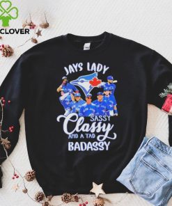 Rays Lady Teams Sassy Classy And A Tad Badassy Shirt