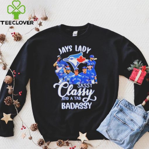 Rays Lady Teams Sassy Classy And A Tad Badassy Shirt