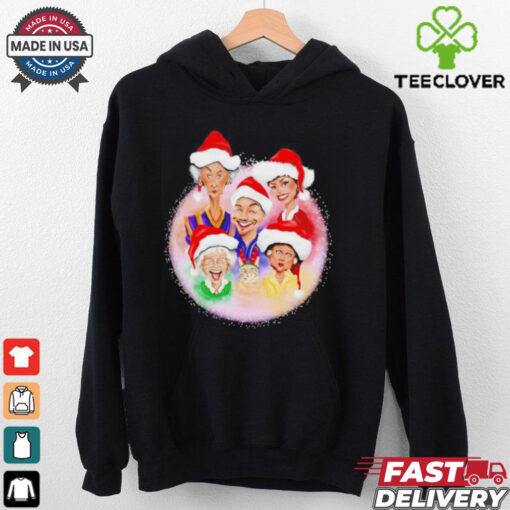 Rays of Christmas Gold caricature shirt
