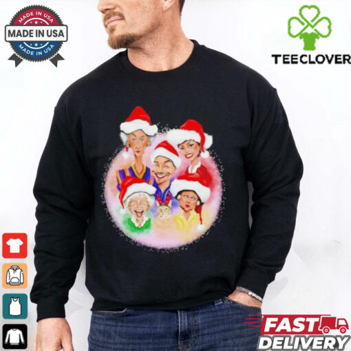 Rays of Christmas Gold caricature shirt