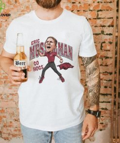 Razorback Go Hogs Eric Musselman Caricature Shirt