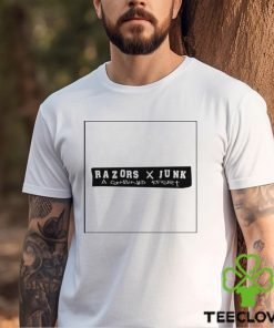 Razors X Junk A Combined Eifrt Shirt