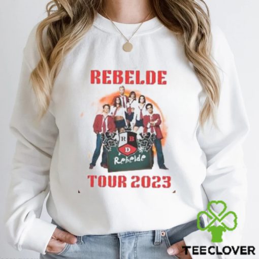 Rbd Concert 2023 Dates Shirt, Soy Rebelde World Tour 2023 Rbd Setlist Sweateshirt, Rbd Concert Shirt, Rbd Tour 2023 Setlist Shirt