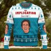 Jaguars Logo Checkered Flannel Design Knitted Ugly Christmas Sweater