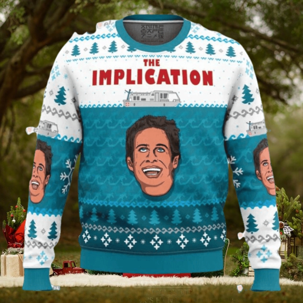 The Implication Pop Culture Ugly Christmas Sweater The Implication Pop Culture Ugly Christmas Sweater