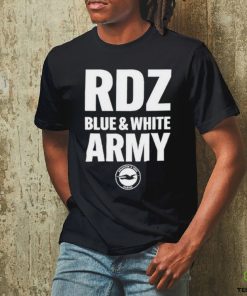Rdz Blue White Army Shirt