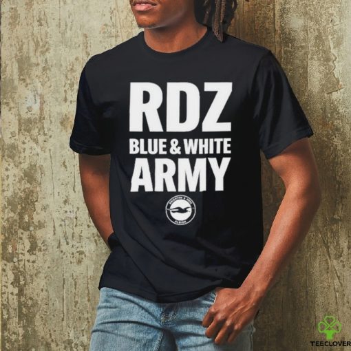 Rdz Blue White Army Shirt