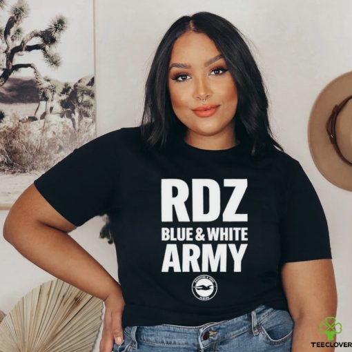 Rdz Blue White Army Shirt