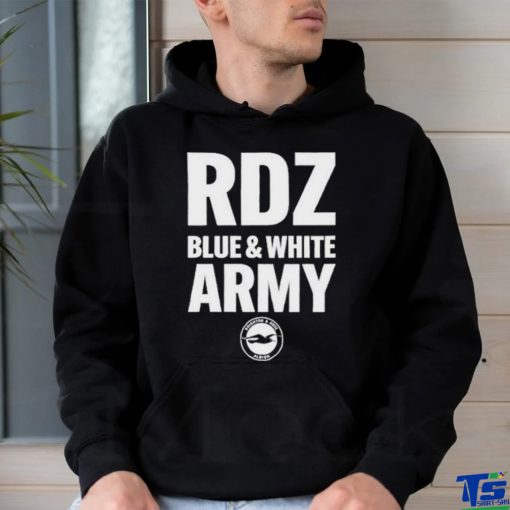 Rdz Blue White Army Shirt