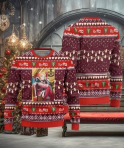 Re Zero Priscilla Ugly Christmas Sweater 3D Gift For Big Fans