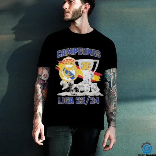 Read Madrid Hala Madrid 2023 2024 La Liga Champions T Shirt