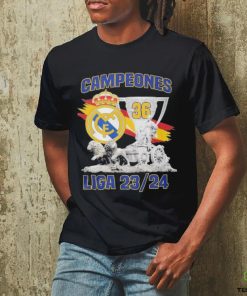 Read Madrid Hala Madrid 2023 2024 La Liga Champions T Shirt