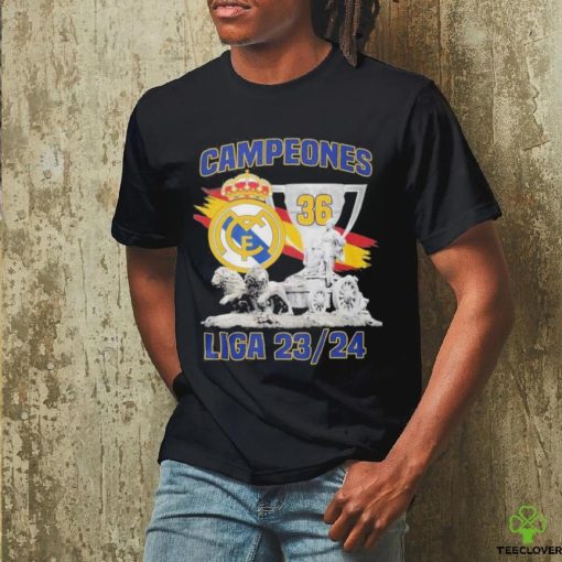 Read Madrid Hala Madrid 2023 2024 La Liga Champions T Shirt