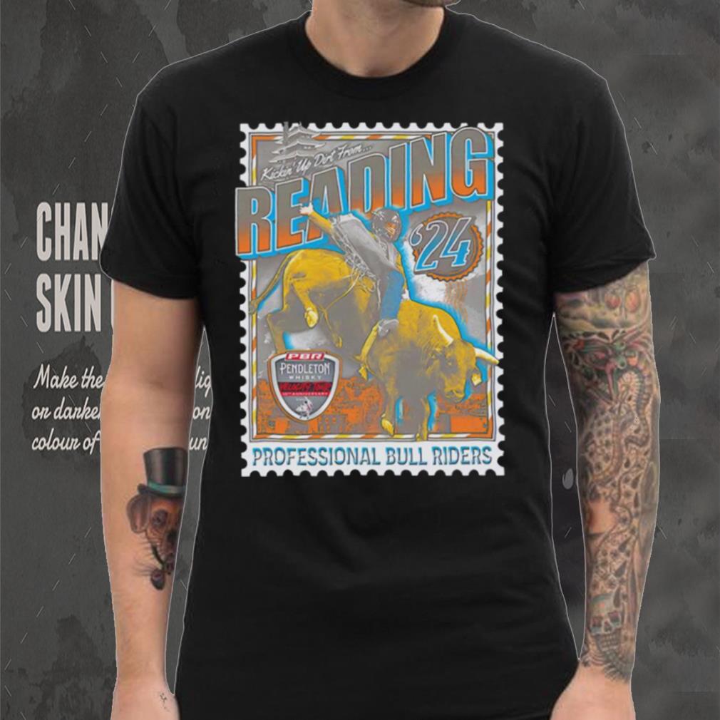 Reading 24 Velocity Tour professional bull riders stamp shirt shirt black Reading 24 Velocity Tour professional bull riders stamp shirt shirt black