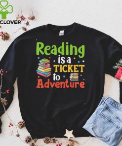 Reading Adventure Library Student Teacher Book School T Shirt 1 Reading Adventure Library Student Teacher Book School T Shirt