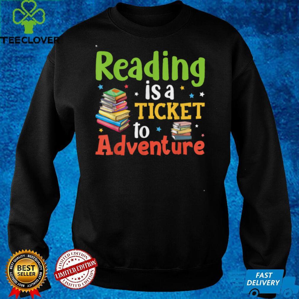 Reading Adventure Library Student Teacher Book School T Shirt Reading Adventure Library Student Teacher Book School T Shirt