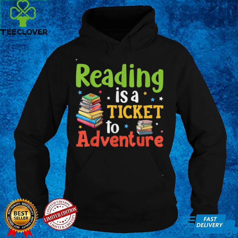Reading Adventure Library Student Teacher Book School T Shirt Reading Adventure Library Student Teacher Book School T Shirt