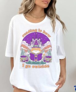 Reading Is How I Go Outside Magical Journey Cat Shirt