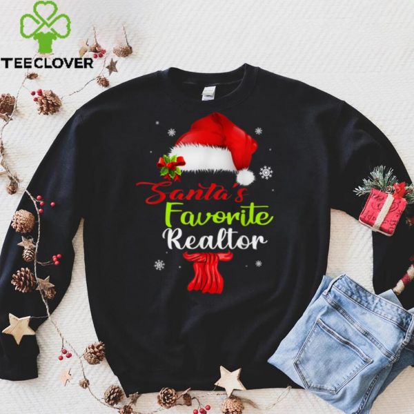 Real Estate Santas Favorite Realtor Santas Favorite T Shirt