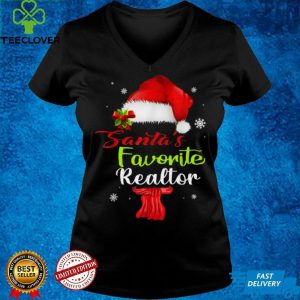 Real Estate Santas Favorite Realtor Santas Favorite T Shirt