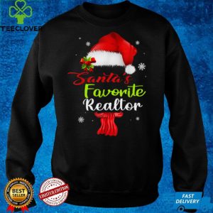 Real Estate Santas Favorite Realtor Santas Favorite T Shirt