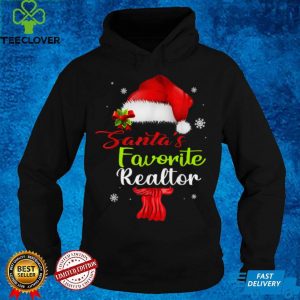 Real Estate Santas Favorite Realtor Santas Favorite T Shirt