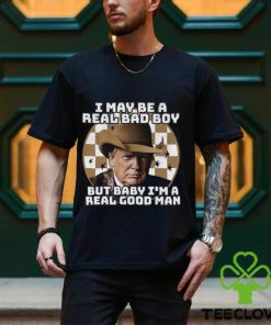 Real Good Man Trump Long Sleeve Tee Shirt