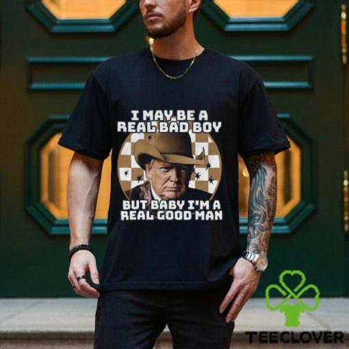 Real Good Man Trump Long Sleeve Tee Shirt