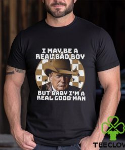 Real Good Man Trump Long Sleeve Tee Shirt