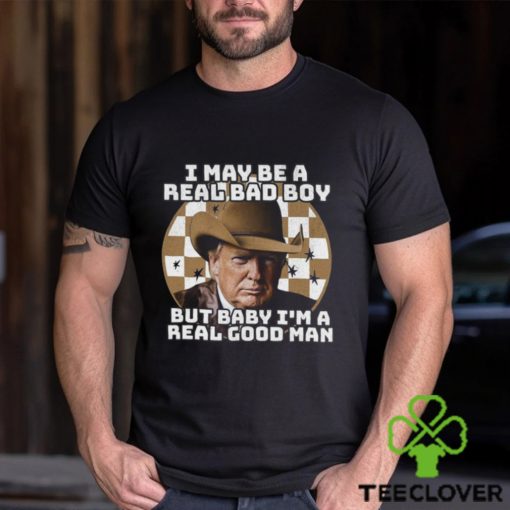 Real Good Man Trump Long Sleeve Tee Shirt