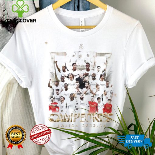 Real Madrid 2023 2024 Laliga Champions Shirt