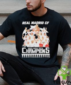 Real Madrid 2024 UEFA Champions League Winner T Shirt